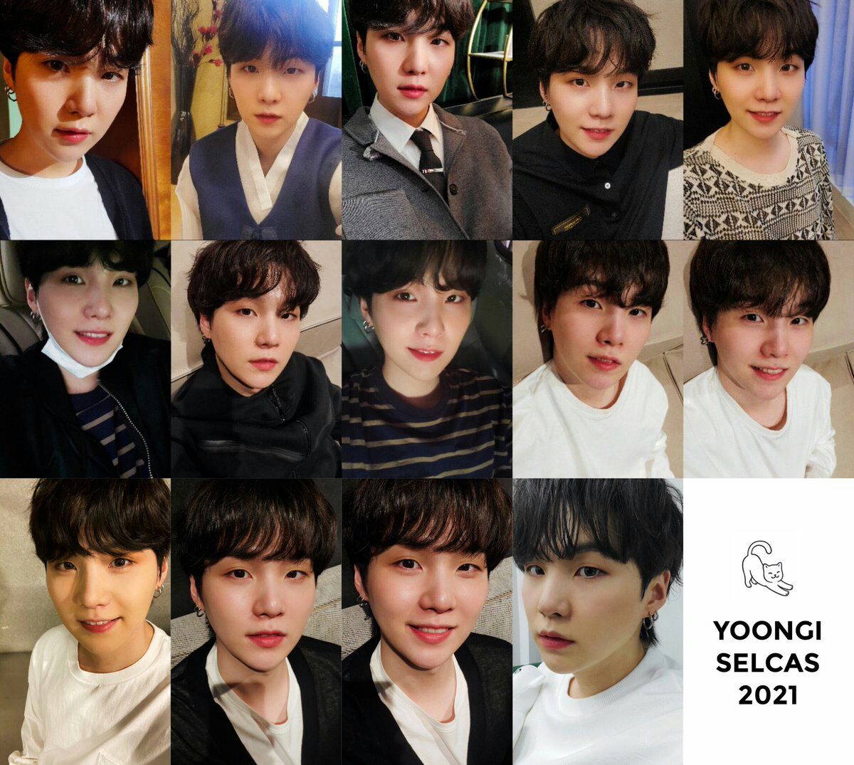 HanyeArmy's tweet photo. سلفی های قشنگ شوگا ت ۲۰۲۱:) 
چ زیبا عر🙂

همه با هم یک صدا 
I'm voting for @BTS_twt for #BBMAsTopSocial 
از ما نیس کسی ک ریت نکنه😐😂 https://t.co/e6K2H0k7tX