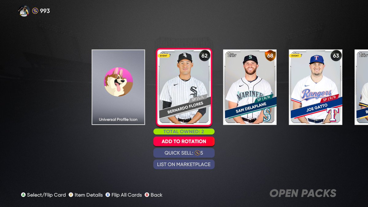realFuckinfRyuk's tweet photo. @flo_rider95 I just unlocked you on MLB The Show 21 Xbox Series X in a pack #BaldwinPark https://t.co/zJfNwxafae