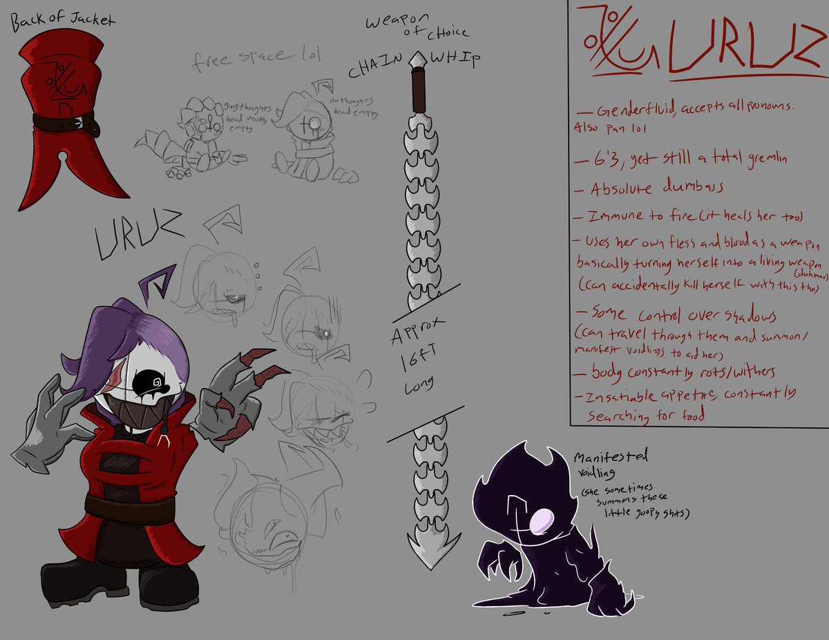 Ia ia! I am Uruz T'iri, an RP acc ran by @NULL_SHADE_.

Please check out my ref sheet for general info!

! PLEASE NOTE ! Some info on the sheet was forgotten on accident! The missing info is: Uruz wields pyrokinetic abilities.

Looking forward to RP! https://t.co/sZgfr09hcL