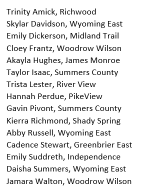 WOAYSports's tweet photo. We are excited to announce the 2021 All-WOAY Girls Basketball Team! https://t.co/aatqGlFHQA