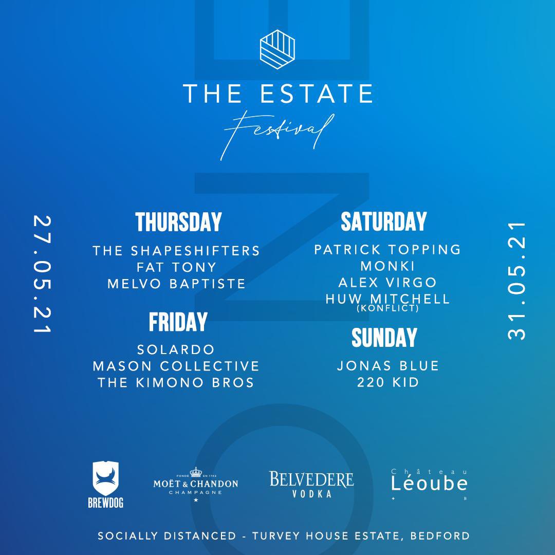 This opening weekend lineup is insane 👀

Weekend Packages &amp; Day Tickets available 💃🏼

#TheEstateFestival