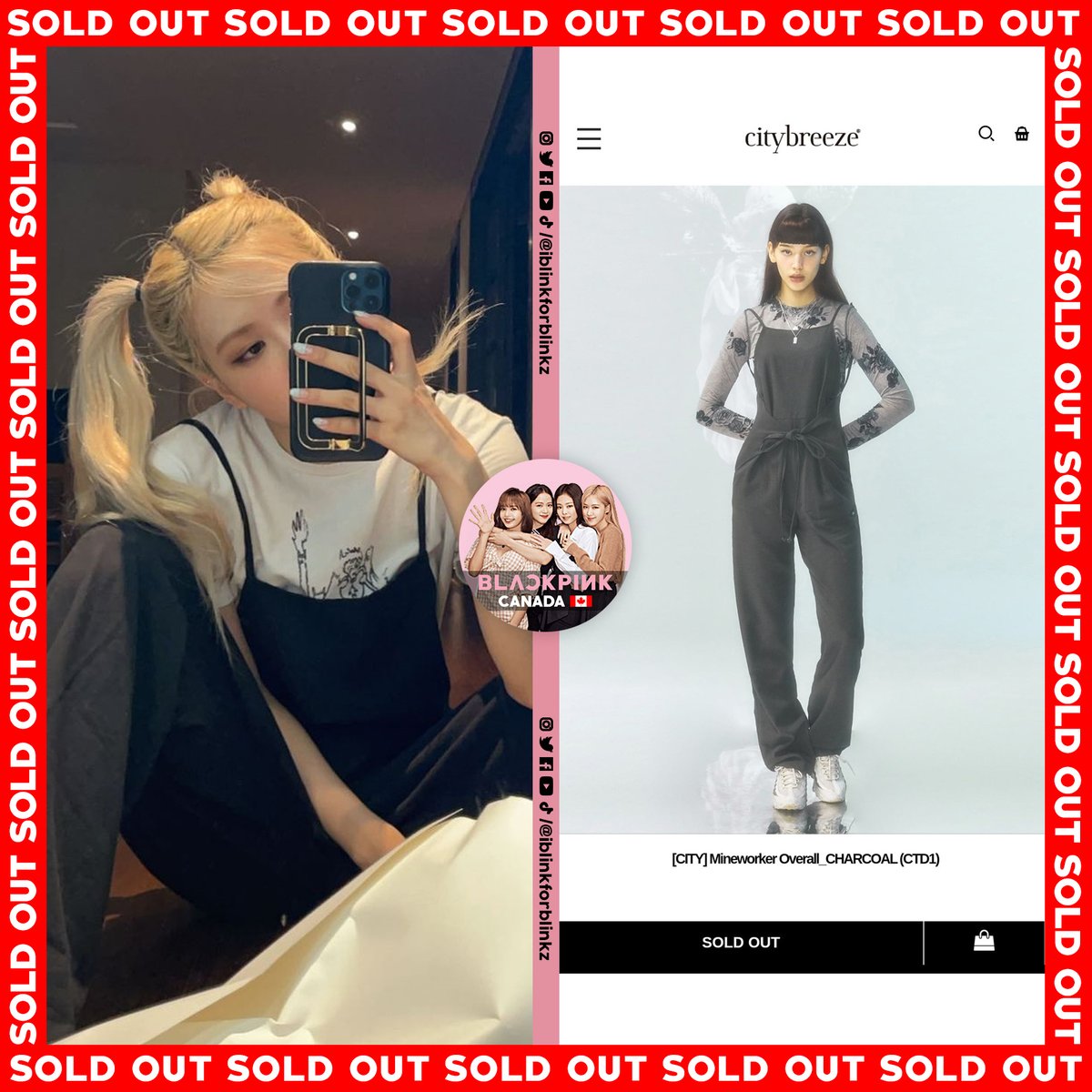 iblinkforblink2's tweet image. The power of ROSÉ
SOLD OUT items

citybreeze
Mineworker overall

Tiffany &amp;amp; Co.
Necklace

JACQUEMUS
Midi dress

I vote #HowYouLikeThat for #BestMusicVideo on #iHeartAwards 
@BLACKPINK