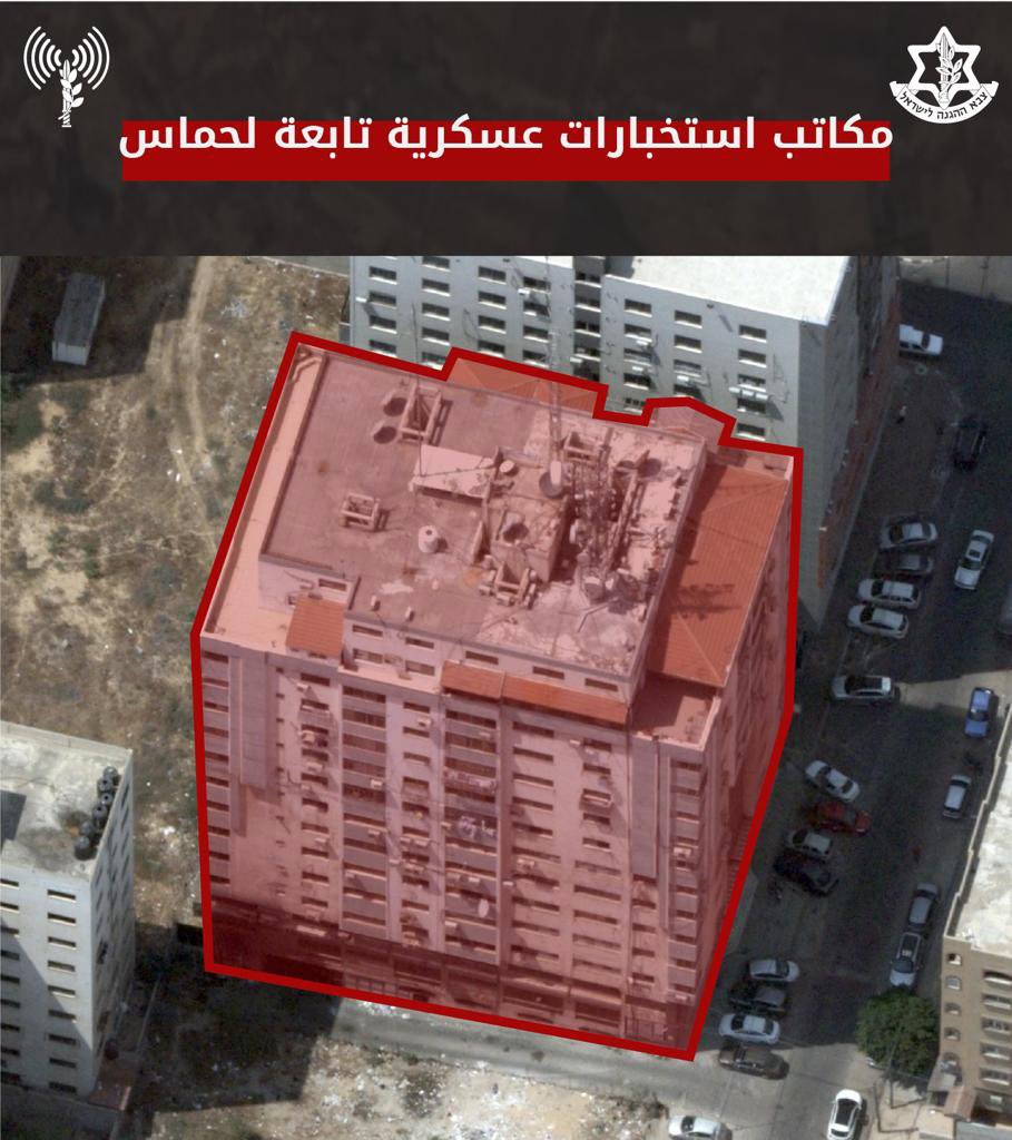 يضم مبنى الجلاء في حي الرمال مقر المخابرات العسكرية التابعة لحماس، بالإضافة إلى مكاتب تستخدمها ومنظمة…