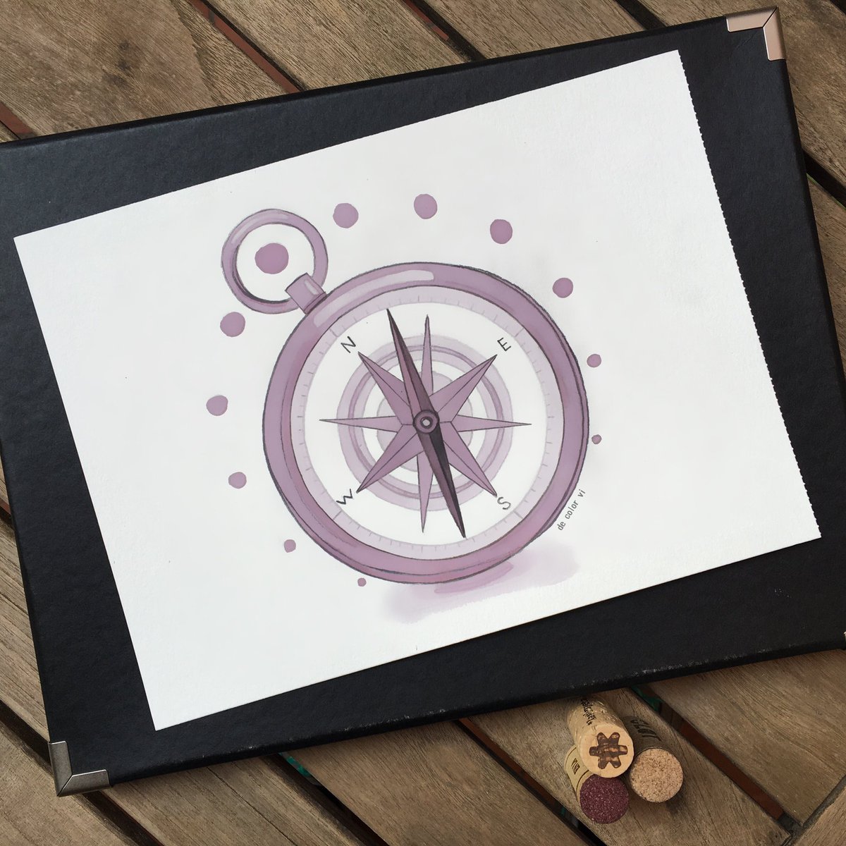 🍇 garnatxa i samsó
🌍 <a href="/DOEmporda/">DO Empordà</a> ⠀⠀⠀⠀⠀⠀⠀⠀⠀
📐 29,7 x 21 cm ⠀⠀⠀⠀⠀⠀⠀⠀⠀

#decolorvi #vicatalà #winepainting #wine #nofilters #makeartnotwar #illustration #winelover #winetime #handdrawing