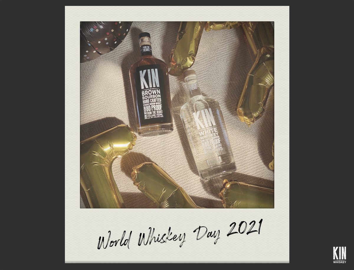 Today, we raise our glass with the rest of the world, and celebrate the greatest spirit there is, whiskey. #WorldWhiskeyDay #KINWhiskey