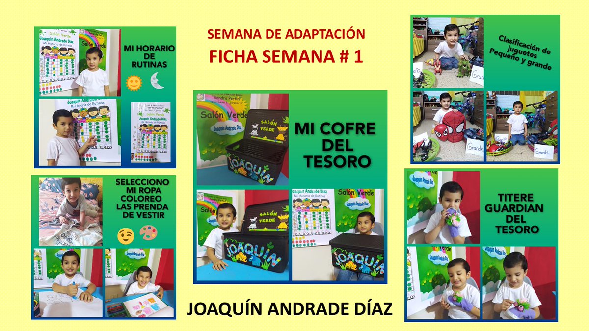 monka78's tweet photo. Durante la semana de adaptación estudiantes, padres y maestras trabajamos en equipo para brindar experiencias de aprendizaje enriquecedoras y favorecer la autonomía en nuestros pequeños
Feliz de iniciar clases con mis niños de #Inicial2 #Semana1 #JuntosAprendemos 
@Educacion_Ec https://t.co/KOmhVJtM4I