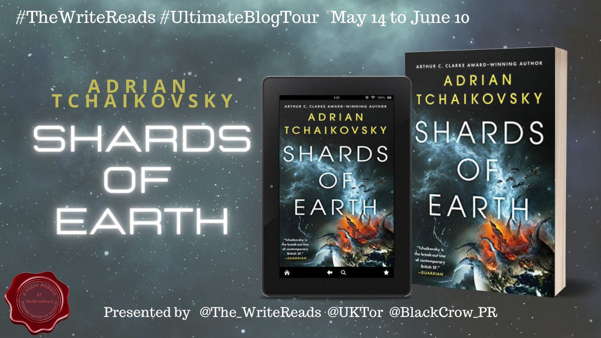 kerrimcbooknerd's tweet image. GIVEAWAY TIME!

As a part of the #UltimateBlogTour for SHARDS OF THE EARTH by @aptshadow (organized by @The_WriteReads, @UKTor, and @BlackCrow_PR), I’ll be running a giveaway for a copy of this new sci-fi! UK only, unfortunately.

To enter:
Follow/RT
Follow @aptshadow

Good luck!