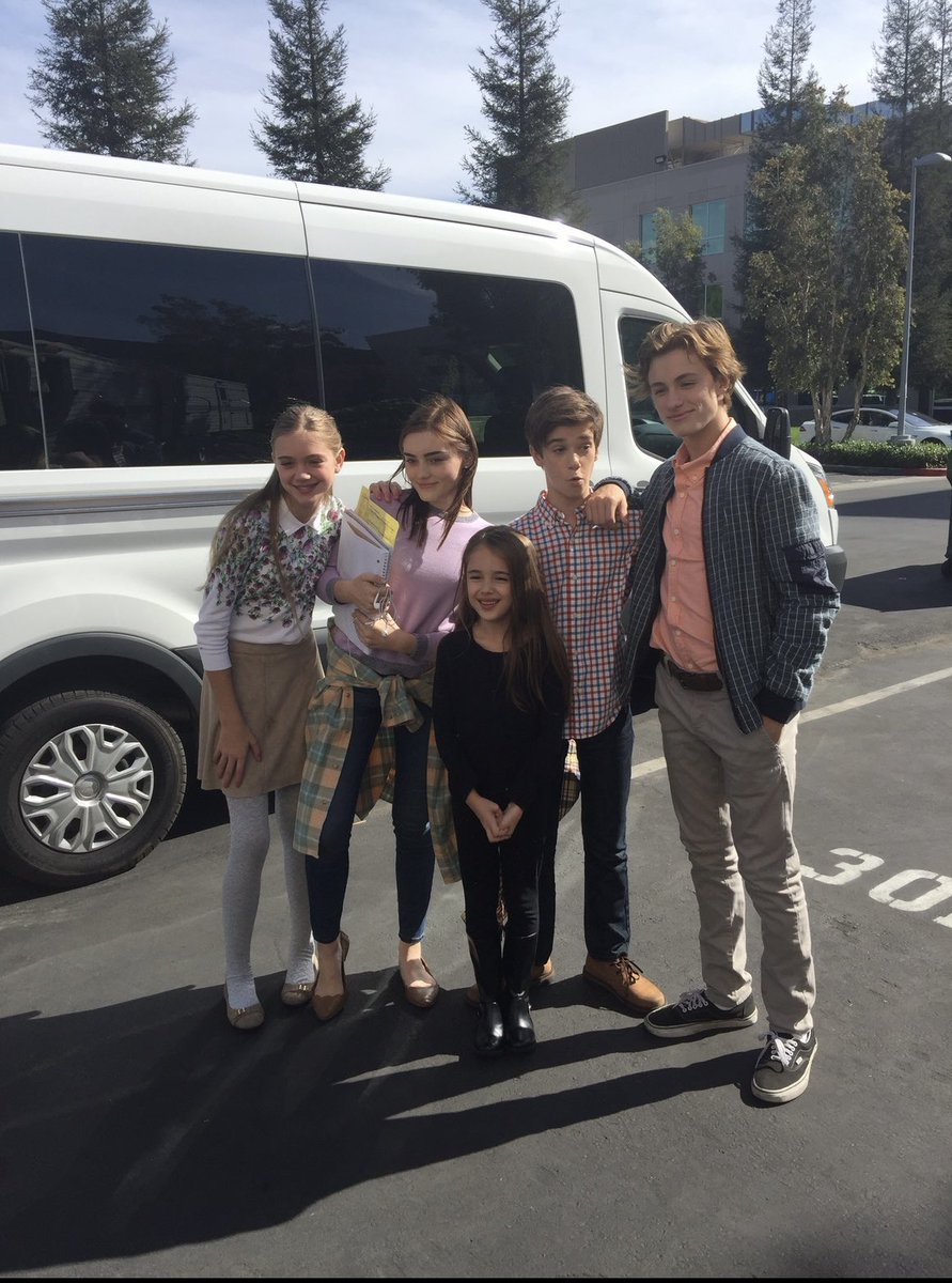 Here’s a pic from my first day on #AmericanHousewife . I had no idea that my first network TV gig would last  4 years, but am so grateful for all that the writers, producers, cast &amp; crew have done for me. And mostly thank you to the fans for all your love over the years. Adios ❤️