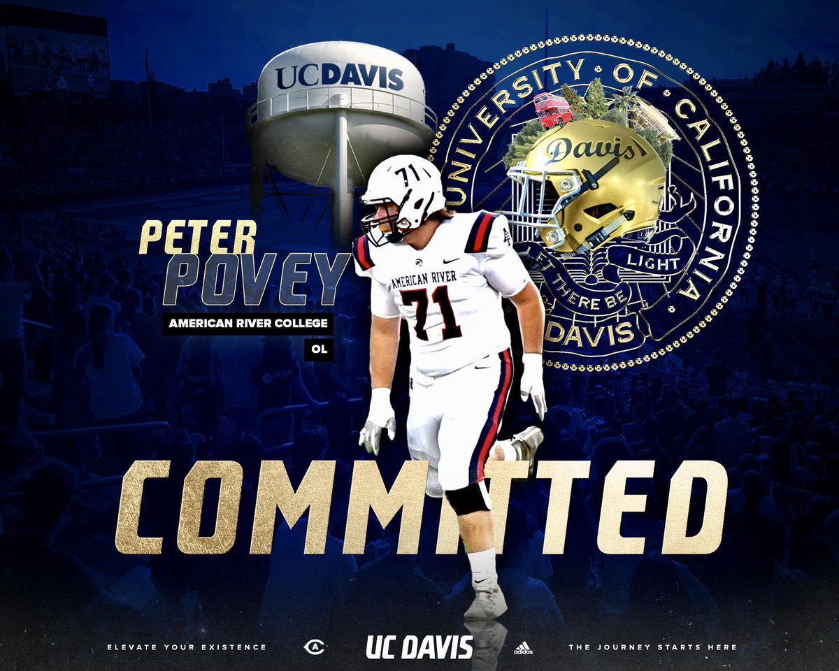 PeterPovey4's tweet photo. I’m fired up to join the Aggie family and show everyone what I got. I’m extremely thankful for this opportunity that UC Davis has given me and wouldn’t be here without my family. My family at home, Casa, and ARC all played a significant part in getting me here. #hardworkpaysoff https://t.co/7BpBR9tQTT