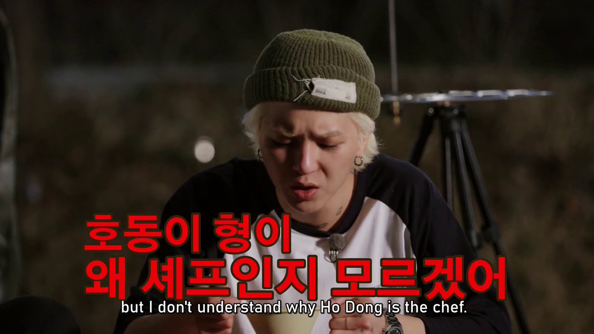 choiyuuki07's tweet photo. Just mino asking the right questions 🤣 #SpringCamp #KangsKitchen https://t.co/N8h8XZq8Wc