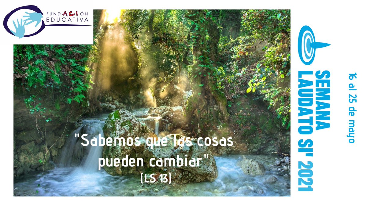 Celebramos junto a católicos de todo el mundo, la #SemanaLaudatoSi2021. Queremos ser parte de los que cuidan de nuestra tierra y hacen de ella un lugar en el que todos puedan vivir.
.
#LaudatoSi6 #SomosDeEsclavas #EstasQueTeSales #HastaElInfinitoYMasAlla