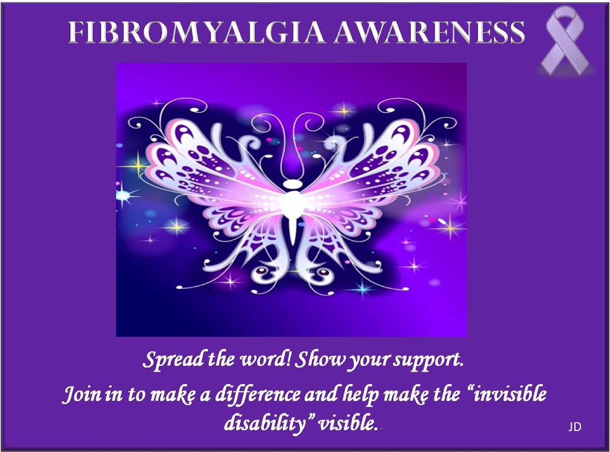 Elizabeth_5849's tweet photo. #FibromyalgiaAwarenessDay #Fibromyalgia https://t.co/0B3YpNPNFB