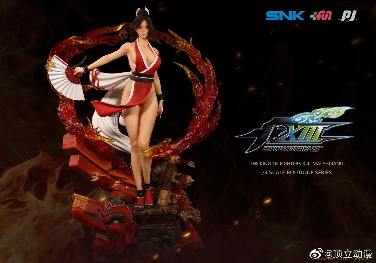 PIJI Studio Mai Shiranui 1/4 H54cm KOF SNK Licensed 不知火舞