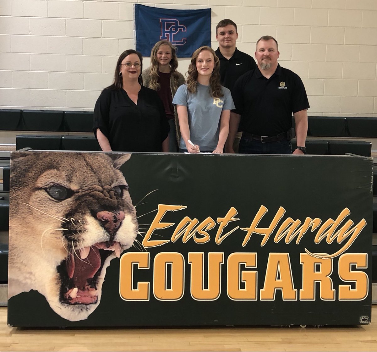 Congratulations to East Hardy senior SierraMarie Miller on signing with Presbyterian College for Women’s Wrestling ⁦<a href="/NesselrodtEHHS/">East Hardy High School</a>⁩ ⁦⁦<a href="/stevenlmiller_m/">S Mil</a>⁩ ⁦<a href="/presbycol/">PresbyterianCollege</a>⁩