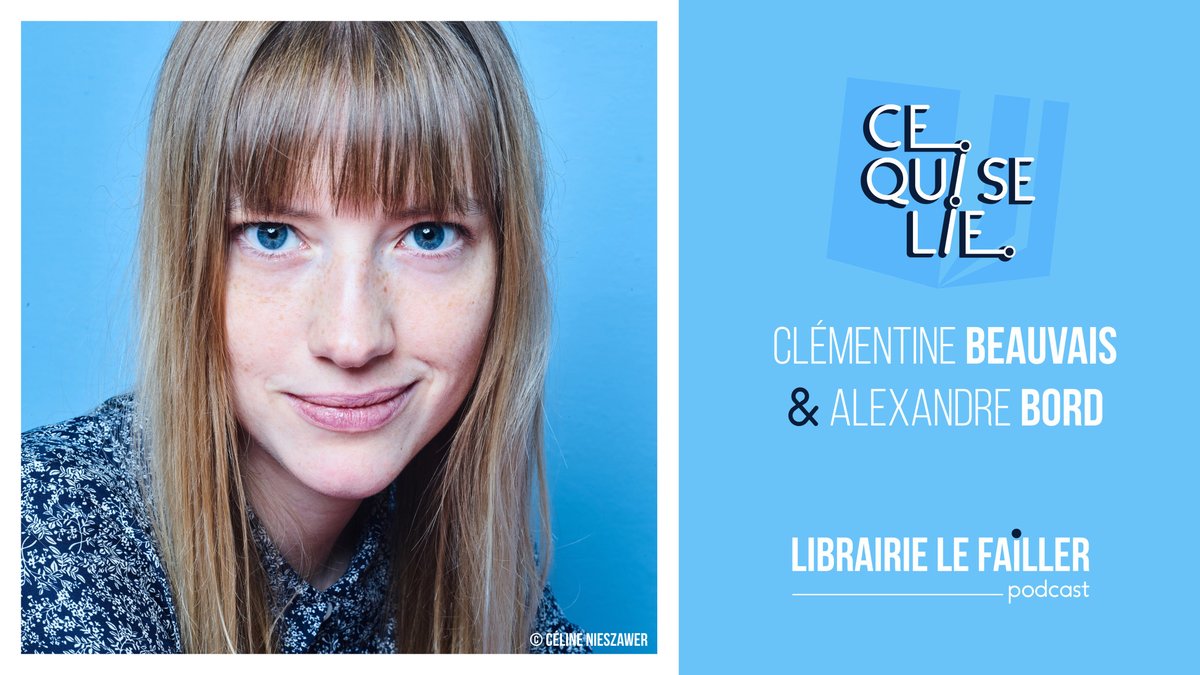 lefailler's tweet photo. [Podcast] 📚 🎧 Clémentine Beauvais et son éditeur Alexandre Bord sont les premiers invités de notre #podcast "Ce qui se lie" ! Tour à tour, ils s'expriment sur leur relation &amp; ce qui les lie. @Ed_Iconoclaste
https://t.co/wGvACS5P2Q
#litterature #cequiselie #lefailler #décomposée https://t.co/KFzE64H3ds