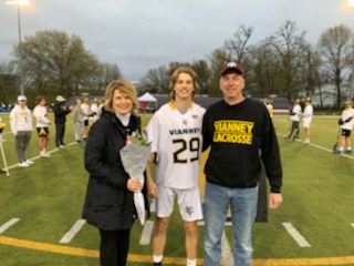 VianneyLacrosse's tweet photo. Congrats to seniors Meyer and Barcom on getting 2nd Team All-State Honors! #Earned #MenofCharacter @vianneygriffins https://t.co/k3WUyLTEOl