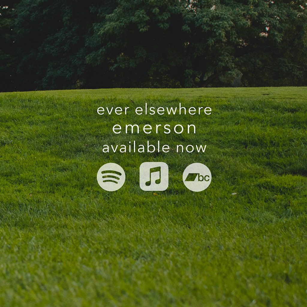 🍃 Didn’t know love could be temporary 🍂

Our new song Emerson is out everywhere now! Get your weekend off to the right start and give it a listen! everelsewhere.ca