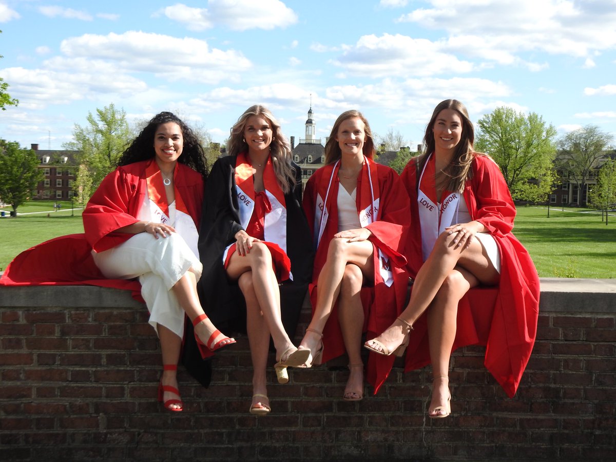 MiamiOH_WBB's tweet photo. Congrats to these 4 amazing women on graduating this weekend! Thank you for all that you’ve done for our program. We are so proud of you and wishing you all the best in your next steps! ❤️🎓 @ab_hoff @kenzischmitz @kemclaughlin @AlexiStraw 

#LoveandHonor #RiseUpRedHawks https://t.co/mVkU7UHuh4