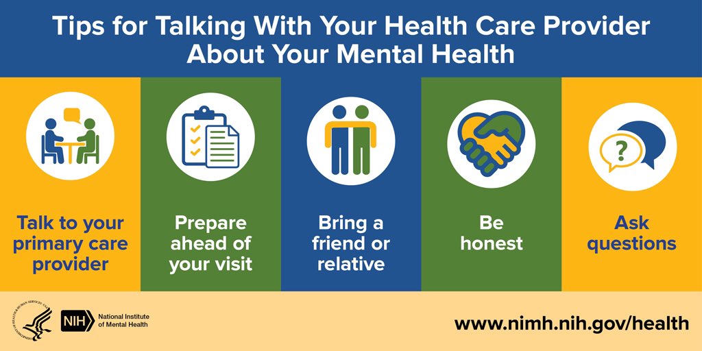 ClareRyder6's tweet photo. We know that talking about your mental health can be daunting - here are tips to help  when talk health staff.   Please share and remember that professionals are there to help. #MentalHealthAwarenessWeek https://t.co/pEoy2Wf63g