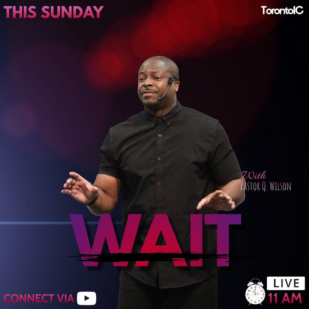 torontoic's tweet image. Do you have what it takes?
.
Tune in tomorrow @ 11 am via YouTube to learn more.
.
Don’t Miss It
.
.
#wait 
#purpose
#torontoic