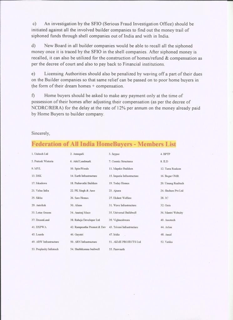 <a href="/nsitharaman/">Nirmala Sitharaman</a> <a href="/PMOIndia/">PMO India</a> <a href="/PIB_India/">PIB India</a> Madam FM, thanks for appointing New board at Unitech who is killing us now by demanding more money even in unapproved projects like Anthea Floors

People are retiring &amp; dying because of old age, cancer, Corona but no justice!

Why black horrifying night of injustice has no dawn!