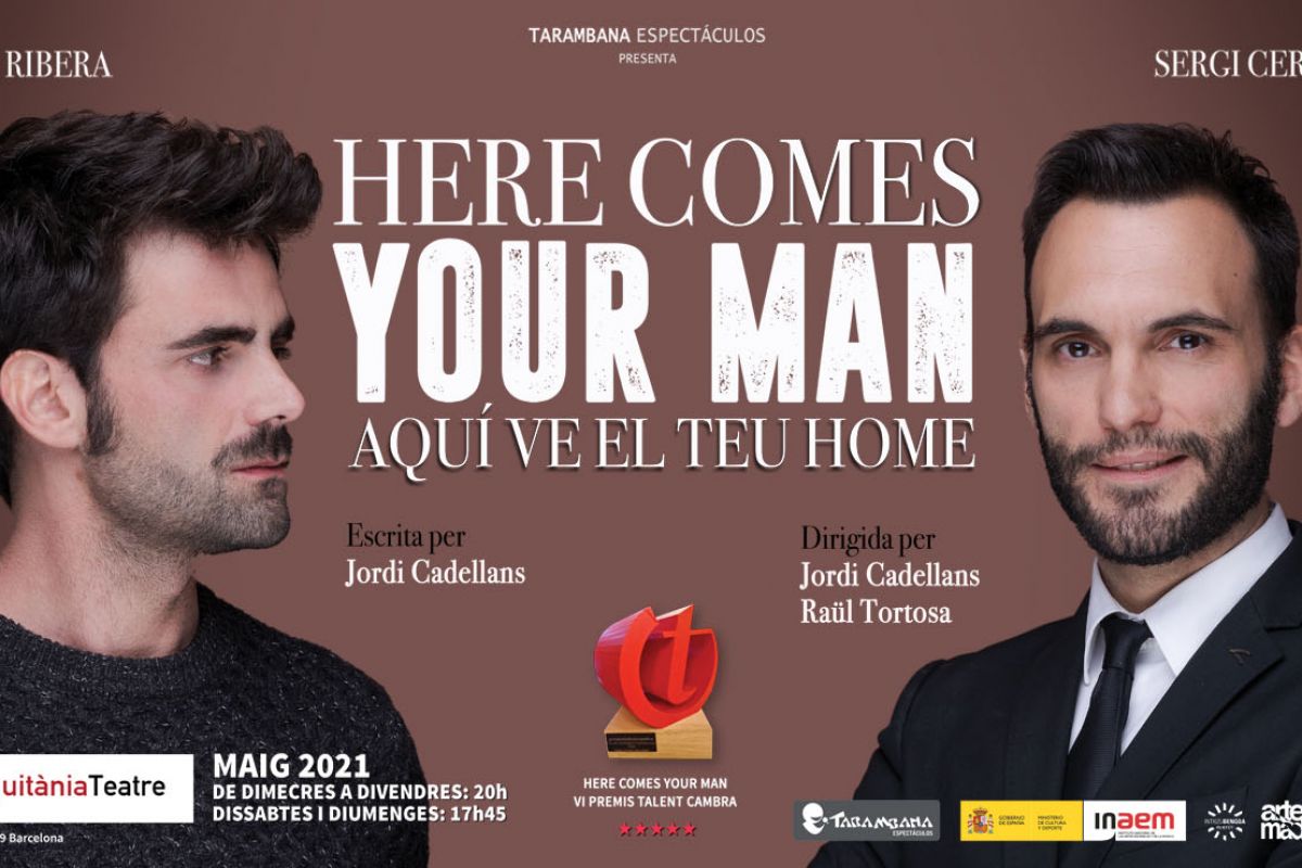 MarcGavald's tweet photo. 🎭 Ahir vaig tornar al teatre per veure #HereComesYourMan. Una obra molt recomanable que no et deixa indiferent i et fa reflexionar... Molt.

✨ Enhorabona al director #JordiCadellans, actors i tot l'equip!

#LaCulturaÉsSegura #CulturaSegura https://t.co/wHF8H6elyr