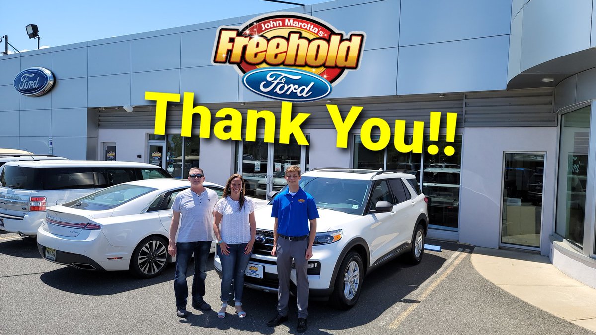 Congratulations Kurtz's, on your beautiful new Ford Explorer from Freehold Ford!!

#freeholdford #freeholdfordfamily @Freehold #freeholdford #freeholdfordfamily #freeholdtownship #freeholdnj #freeholdboro #ford #fordperformance #FORDMOTORCOMPANY #fordexplorer