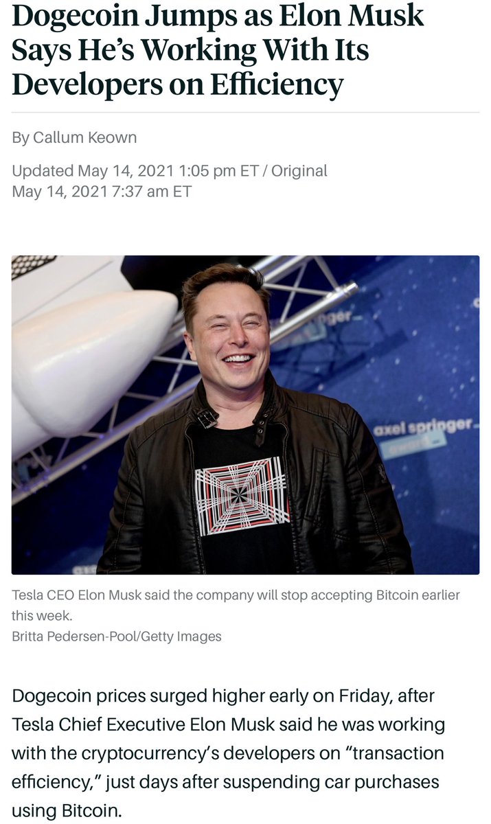 kisho911's tweet photo. @d0njooo @AntoineDeLaPor6 @mcuban @elonmusk Yes! #dogecoindevs working on pushing an update later this year that will add features and functions that are missing, add the help of @elonmusk & I'm 100% inclined to believe that it will updated and optimized. I think making self driving cars and self landing rockets is harder. https://t.co/KEWnXGQJHd