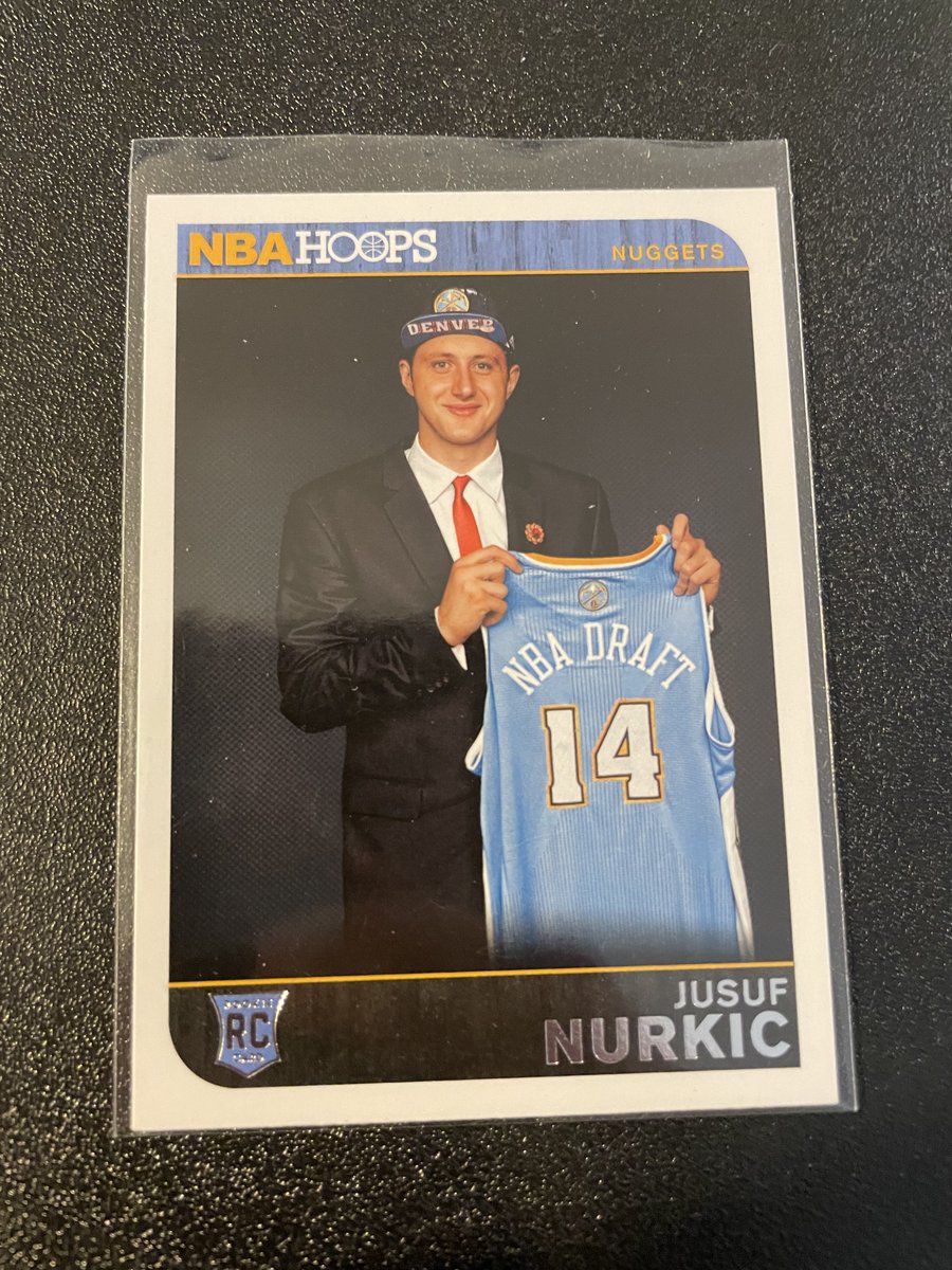 RT @Coryscards: Jusuf Nurkic Rc NBA Hoops Rookie $4 @HobbyConnector https://t.co/EbwObS78F2