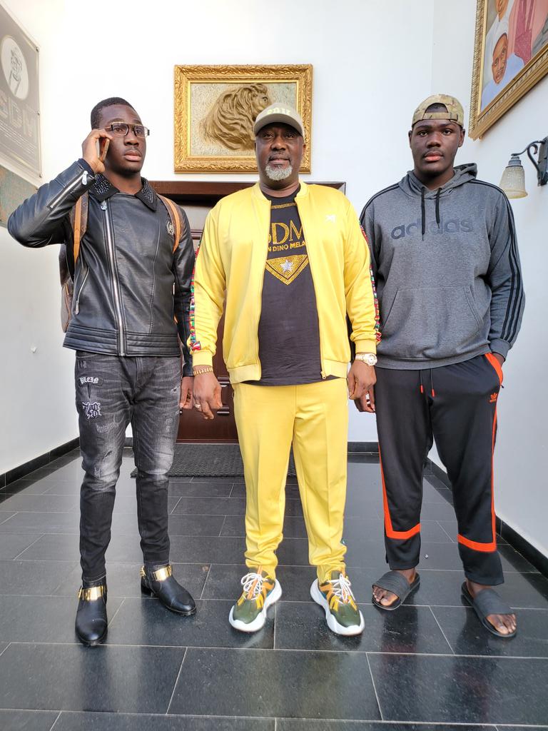 _dinomelaye's tweet image. The Melaye&apos;s. God is good to us.