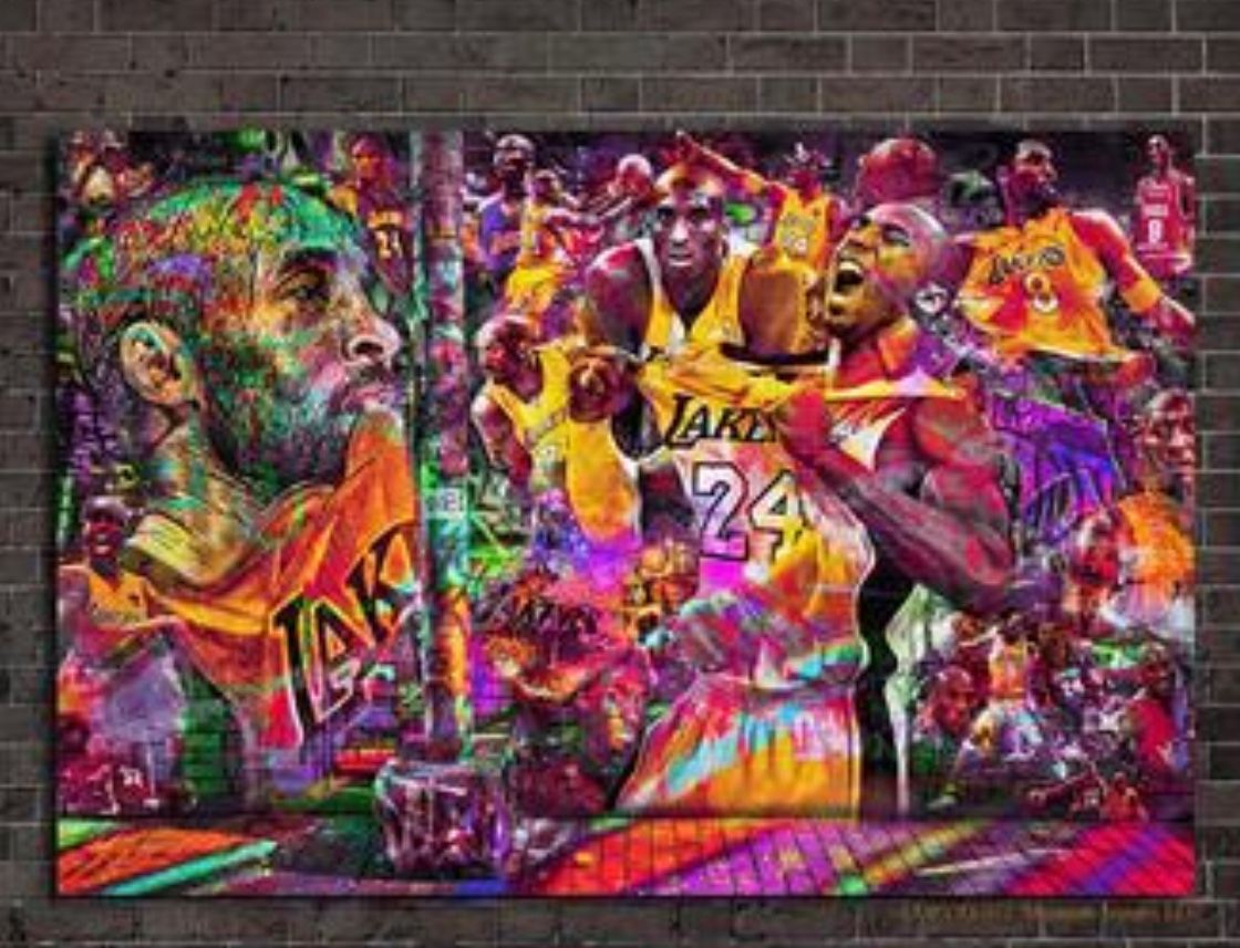 🚨 KOBE BRYANT GIVEAWAY

Win a graffiti Lakers collage "Dream" purple canvas (36X24) made with 20+ diff. images of Kobe

To Enter:
1️⃣ RT this tweet
2️⃣ Follow <a href="/ActionNetworkHQ/">Action Network</a>

Winner announced on Buyer’s Market presented by
<a href="/eBay/">eBay</a> Sunday at 9p ET ➡️ x.com/i/broadcasts/1…