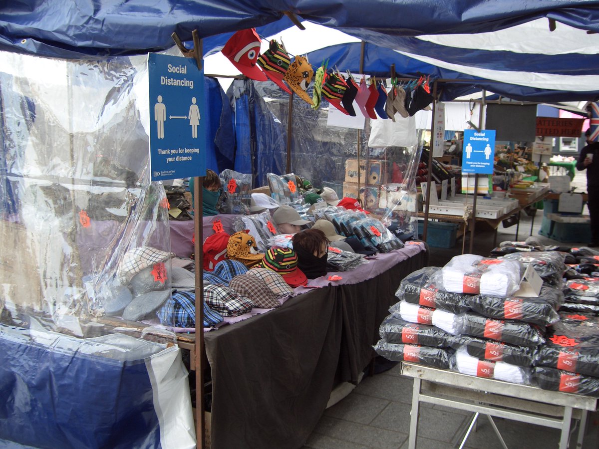 MarketHatsSocks's tweet photo. Ready to "Rock n Roll" at @stocktonmarkets today. Good thing the rain stayed away.Roll on tomorrow at #SedgefieldCarBoot. @soult @StocktonBID @stocktonshops @TheGoldenSmog @STeesCharity @ShakesCafe @GreenKaren365 @CGSCstockton @WellingtonShops https://t.co/E216DUoYnc