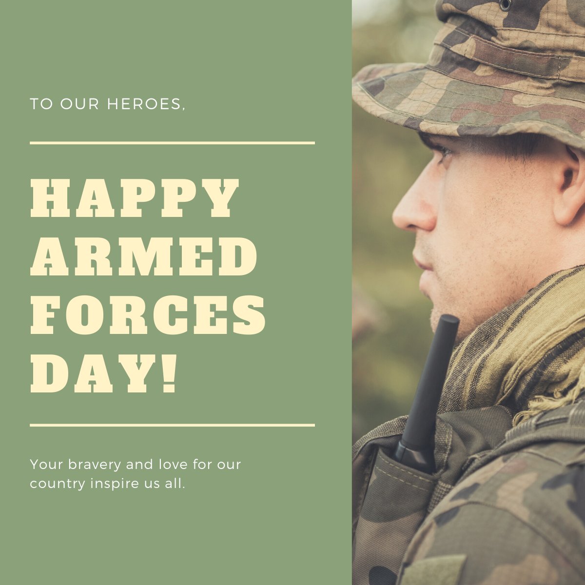 BrowardGov's tweet photo. We Salute You. 🇺🇸

Happy Armed Forces Day!

Thank you for serving our country and protecting our freedoms. #ArmedForcesDay2021 #armedforces #military #browardcounty https://t.co/us9CKOeDZ4
