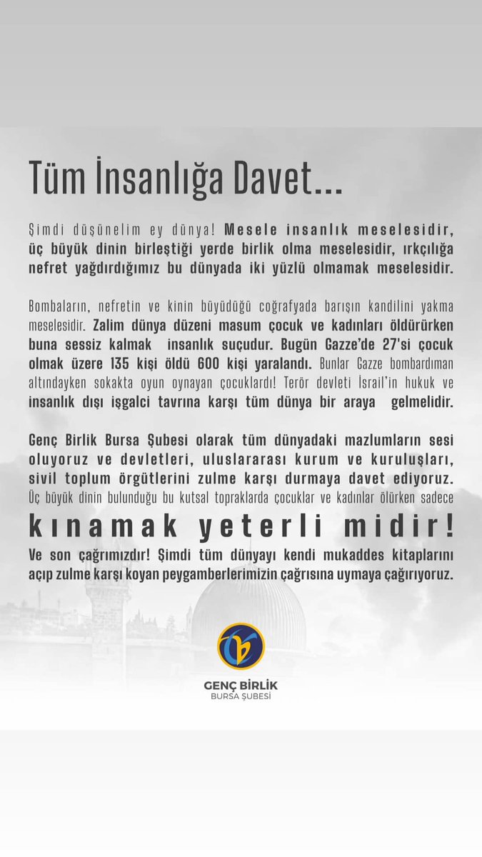 #FilistinYalnizDegil