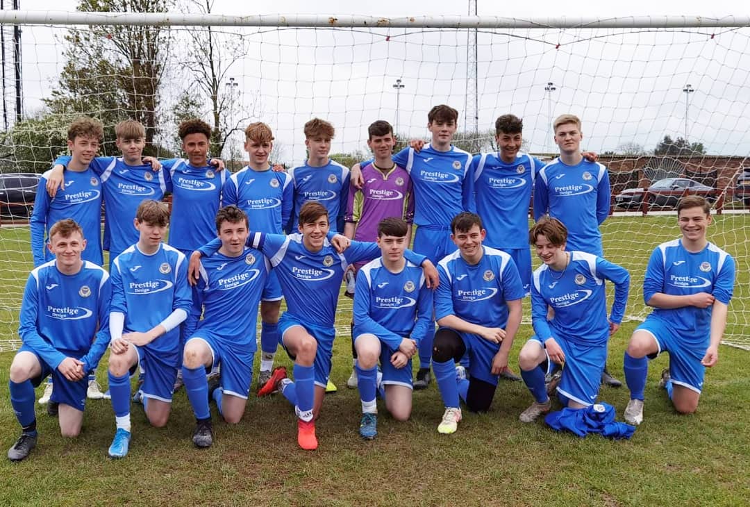 U18s Whites = League Champions! 🏆 ⚽️ And what a game the decider was today! Another clean sheet for the boy @JackDanielMars1  @bartonroversfc