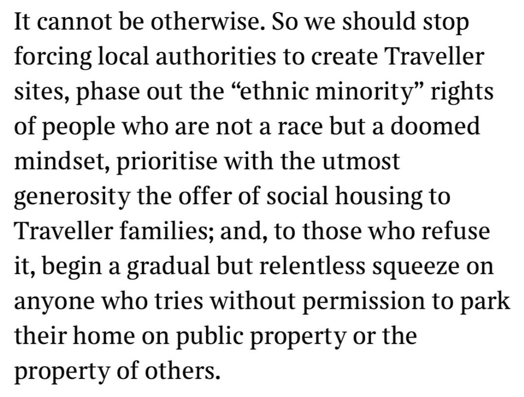 This is the worst thing I have ever read in a national newspaper.