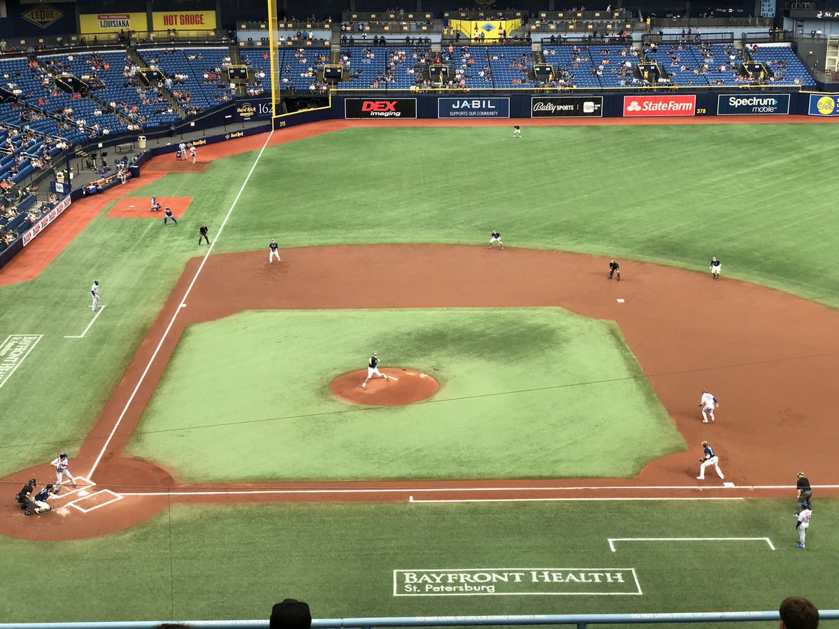 Whitbone's tweet photo. I love scoring baseball, especially marking the βKβ on a swinging strike. Also, shout out to my #PinellasCounty Public Works partners! #LGM Rough homecoming so far for βTampaβ Pete Alonso, but nice pick me up HR by Peraza! #baseballscoring https://t.co/VTOdcuFKKN