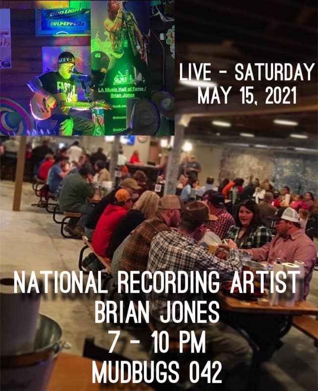 Time for some crawfish, cold beer and LIVE MUSIC!! We have the crawfish boiling, the beer is cold and Brian Jones plays 7-10pm! Y’all come out and join us!! #crawfish #shrimp #crablegs #bbq #bbqribs #pulledpork #beer #craftbeer #dinner #greatfood #goodtimes #livemusic