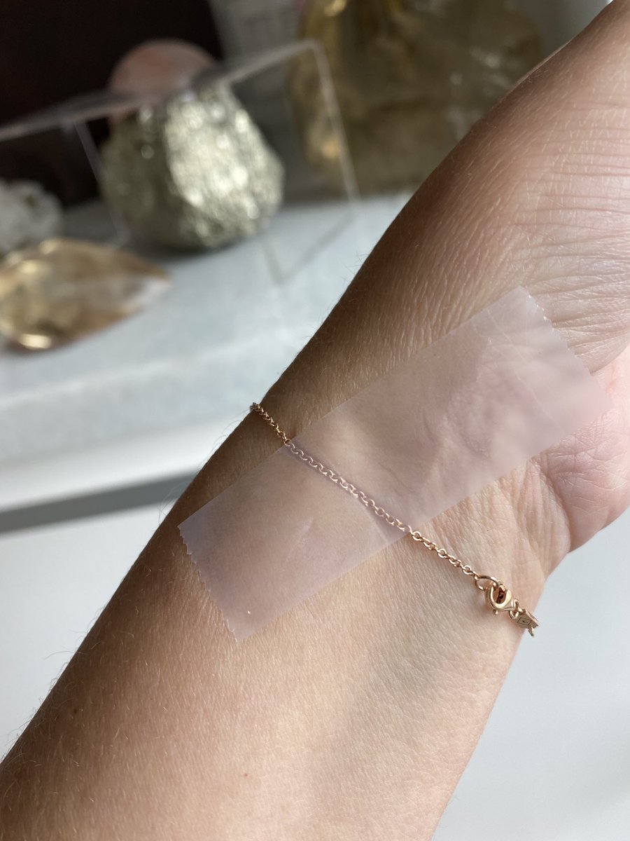 how to put on a bracelet when no one is around.