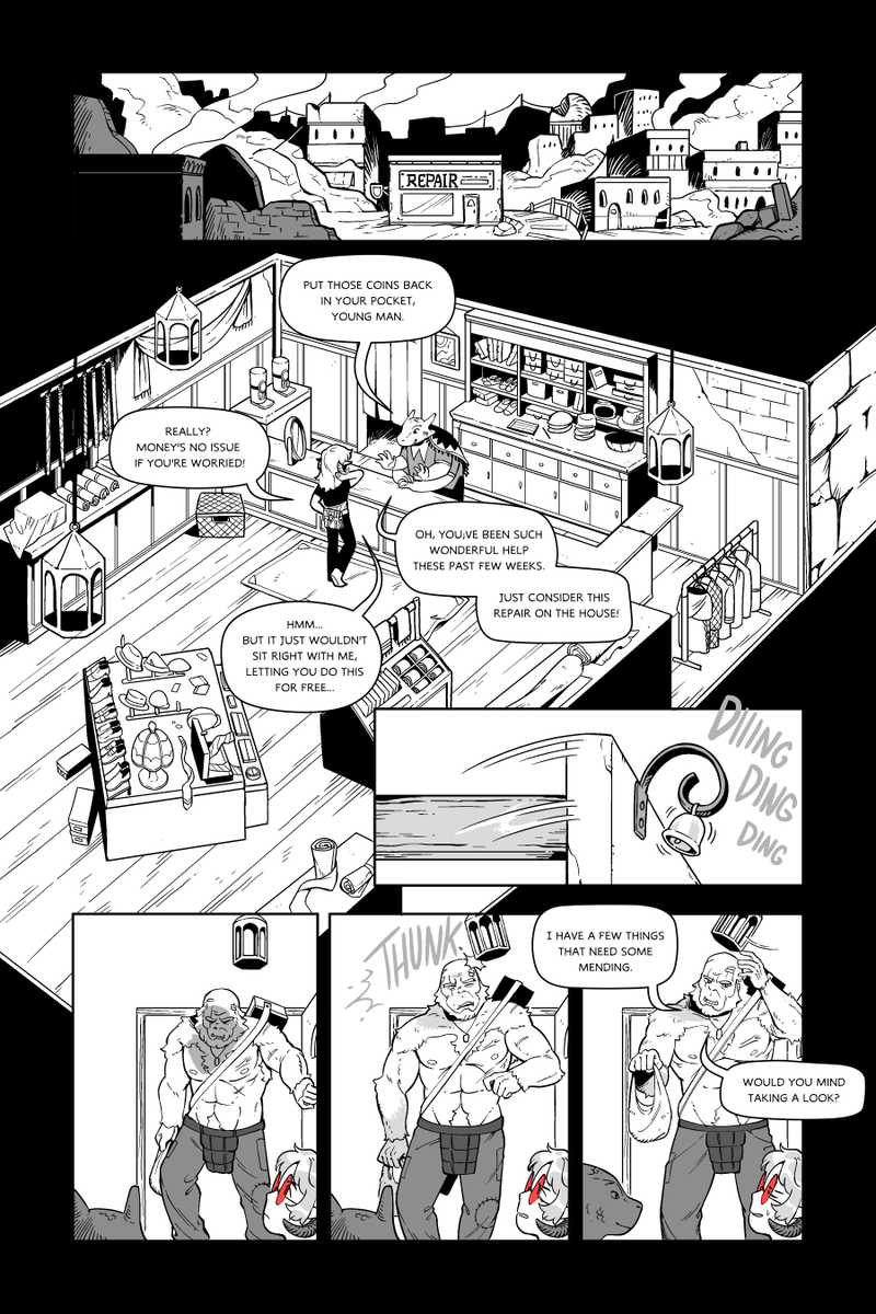 [ A new hat for an old head. ]

A comic made by both @HolocenEudaimon and myself! 