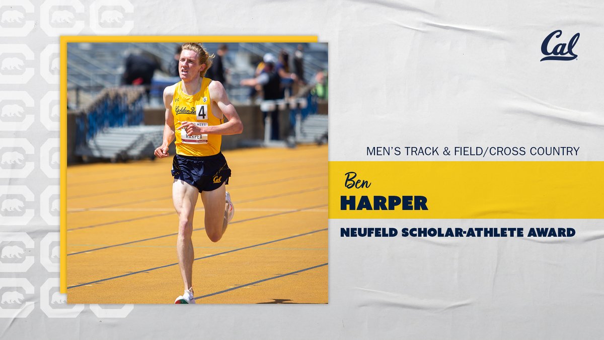 CalAthletics's tweet photo. Congrats to Ben Harper and Archer Olson on winning the Neufeld Scholar-Athlete Awards for graduating male and female student-athletes with the highest cumulative grade-point averages! https://t.co/Y4qHRluLxg