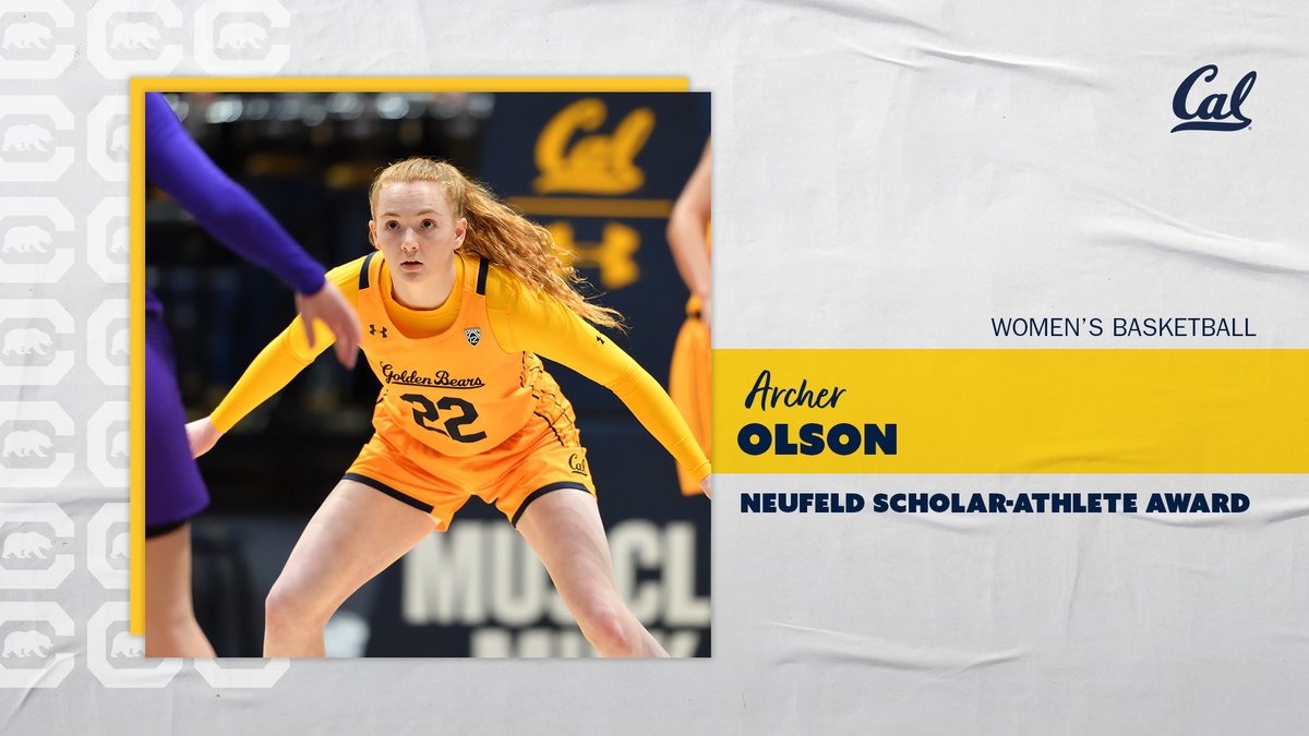 CalAthletics's tweet photo. Congrats to Ben Harper and Archer Olson on winning the Neufeld Scholar-Athlete Awards for graduating male and female student-athletes with the highest cumulative grade-point averages! https://t.co/Y4qHRluLxg