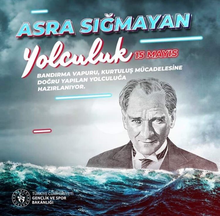 🚢 Bandırma vapuru, Mustafa Kemal Atatürk’ü Samsun’a çıkarmak için son hazırlıklarını yapmaktadır.
Kurtuluş mücadelesine doğru yapılan yolculuğa ilk adım #AsraSığmayanYolculuk 🇹🇷