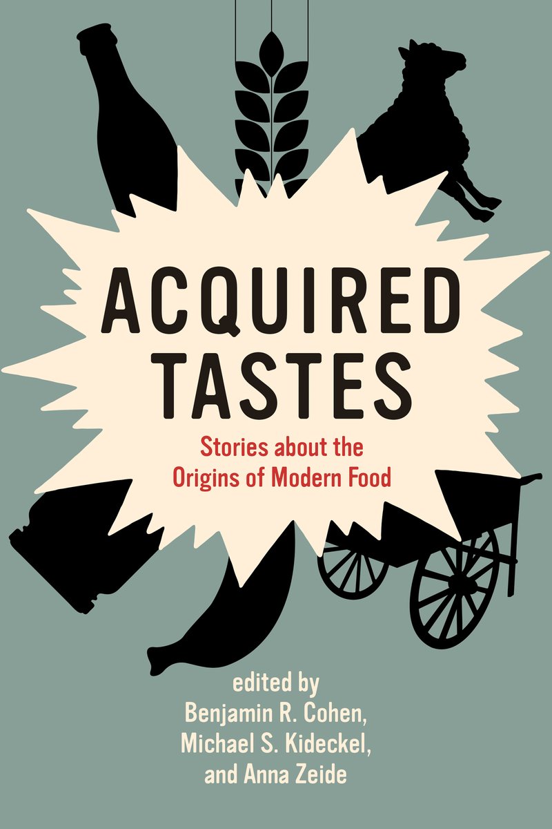 Excited to share the cover of the forthcoming collection @aezeide, <a href="/brcohen95/">B.R. Cohen</a>, and I edited. "Acquired Tastes" will be available in August. Many thanks to <a href="/mitpress/">The MIT Press @mitpress.bsky.social</a> and our talented contributors.