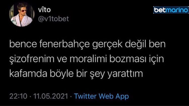 laletttayin's tweet photo. Şu tweetin alnı olsa da öpsem #FenerinMaçıVar https://t.co/vNYgnOrtTw