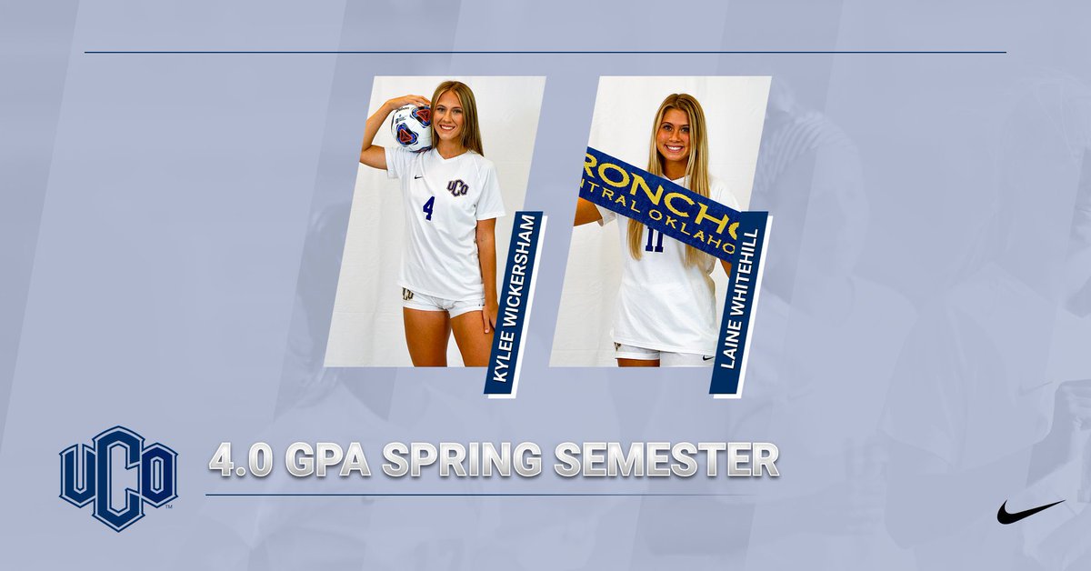 UCOSoccer's tweet photo. Congratulations to all of our 4.0 GPA student athletes. Keep up the great work in the classroom 💙💛#RollChos🐴 https://t.co/JF27glIZXF