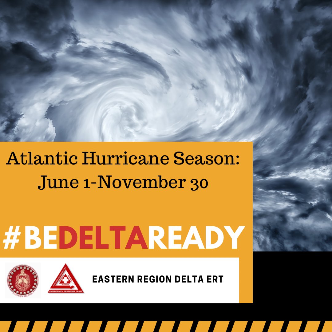 easternregdst's tweet photo. Hurricane Preparedness Week is May 9-15, 2021.
Be ready for hurricane season. Today you can determine your personal hurricane risk, find out if you live in a hurricane evacuation zone, and review/update insurance policies.
#bedeltaready #PrepaREDness #Hurricaneready #stayREDy https://t.co/JqOAnOJOOD