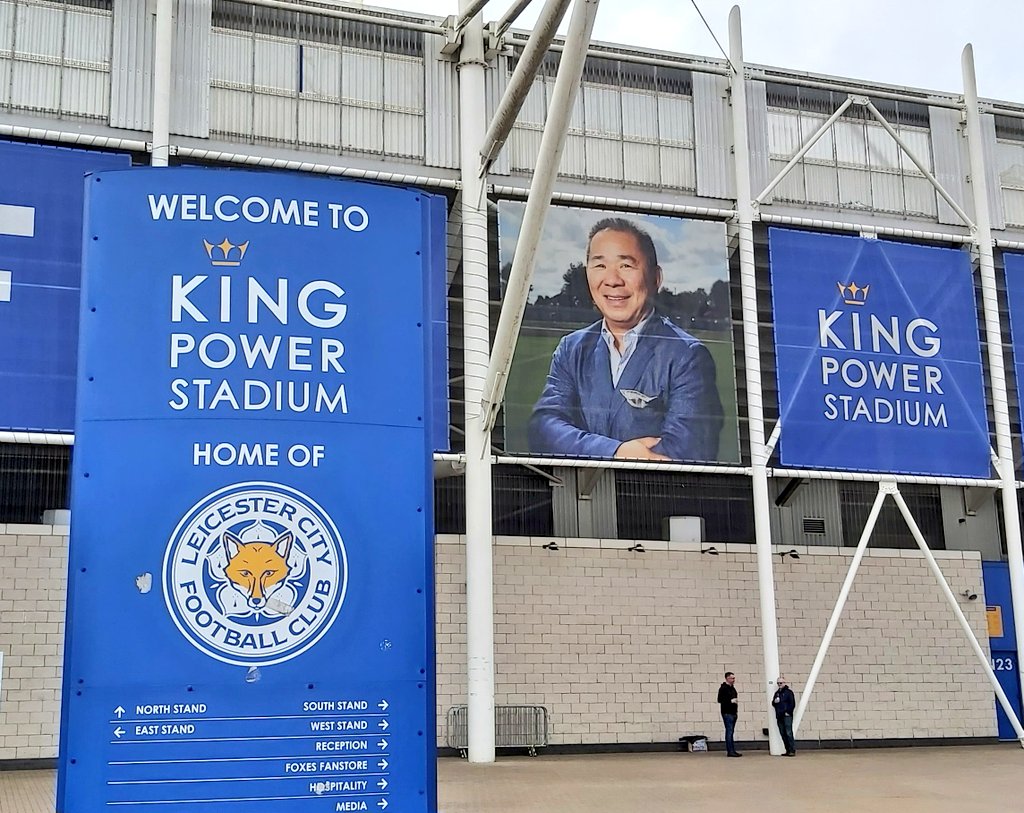 visit_leicester's tweet photo. Leicester City, FA Cup Champions!!!this one was for Vichai 💙🦊

Congratulations @LCFC 
#leicester #visitleicester #lcfc #FACup https://t.co/gnZSarfGoA