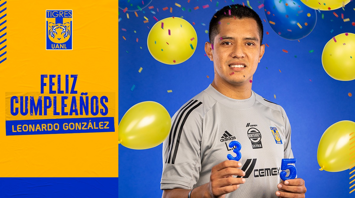 TigresOficial's tweet photo. 🎂 ¡Hoy felicitamos por su cumple a nuestro Fisioterapeuta y amigo @ftleonardog!  🥳 ¡Feliz día, Leo!

#PerfilTigre 💪🏼 #EstoEsTigres 🐯 https://t.co/bc2YTaEfOF