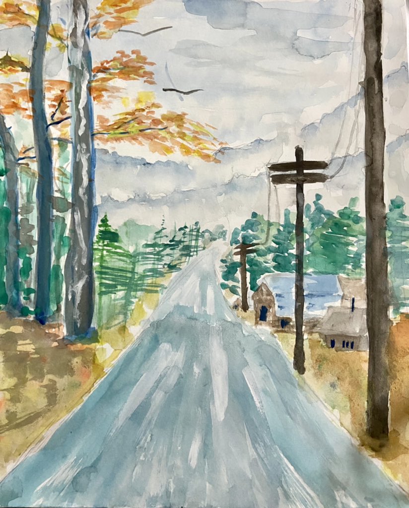abi_tweeting's tweet photo. My daughter as she turned 14 today drew these paintings over the last one week to raise funds for Corona victims.

All these paintings are made of water color, A4 size, with hours of back breaking efforts and bring life n elegance to your room.
Let me know if you are interested.. https://t.co/R4kMnnbfbK